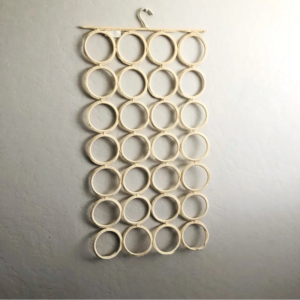 IKEA Hanger KOMPLEMENT Multi Use White Belt Tie Scarf Closet Organizer Macrame